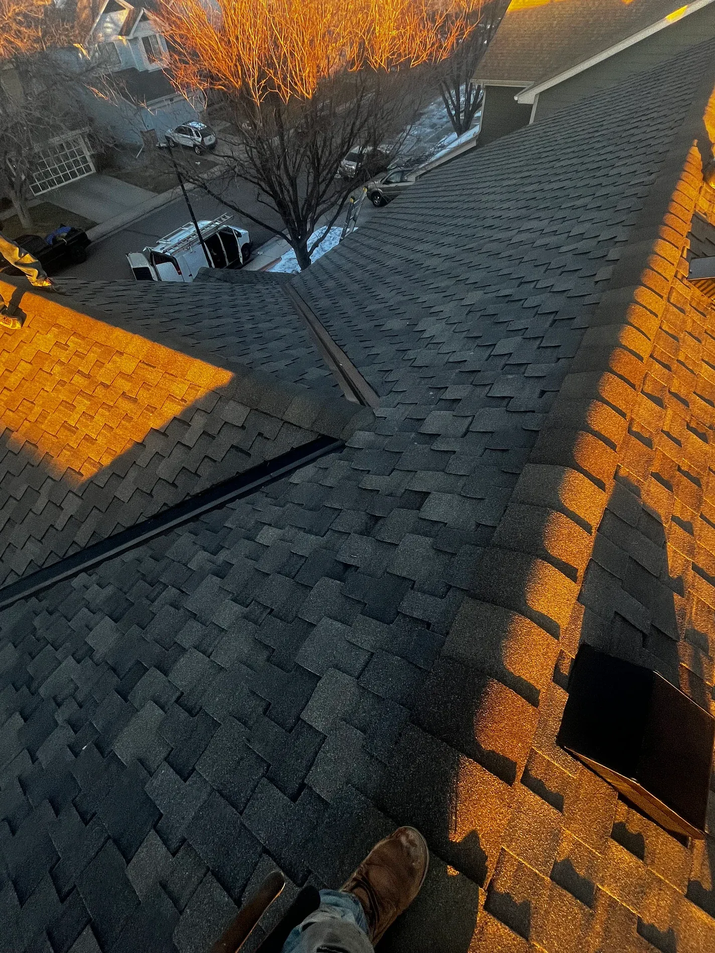 Residential roof detail