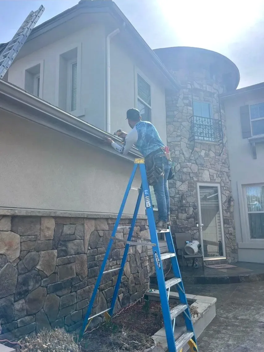 Gutters project by Western Edge Exteriors