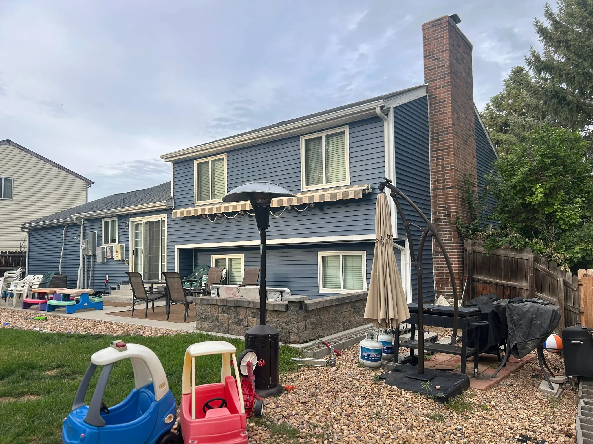 After — Back of Home