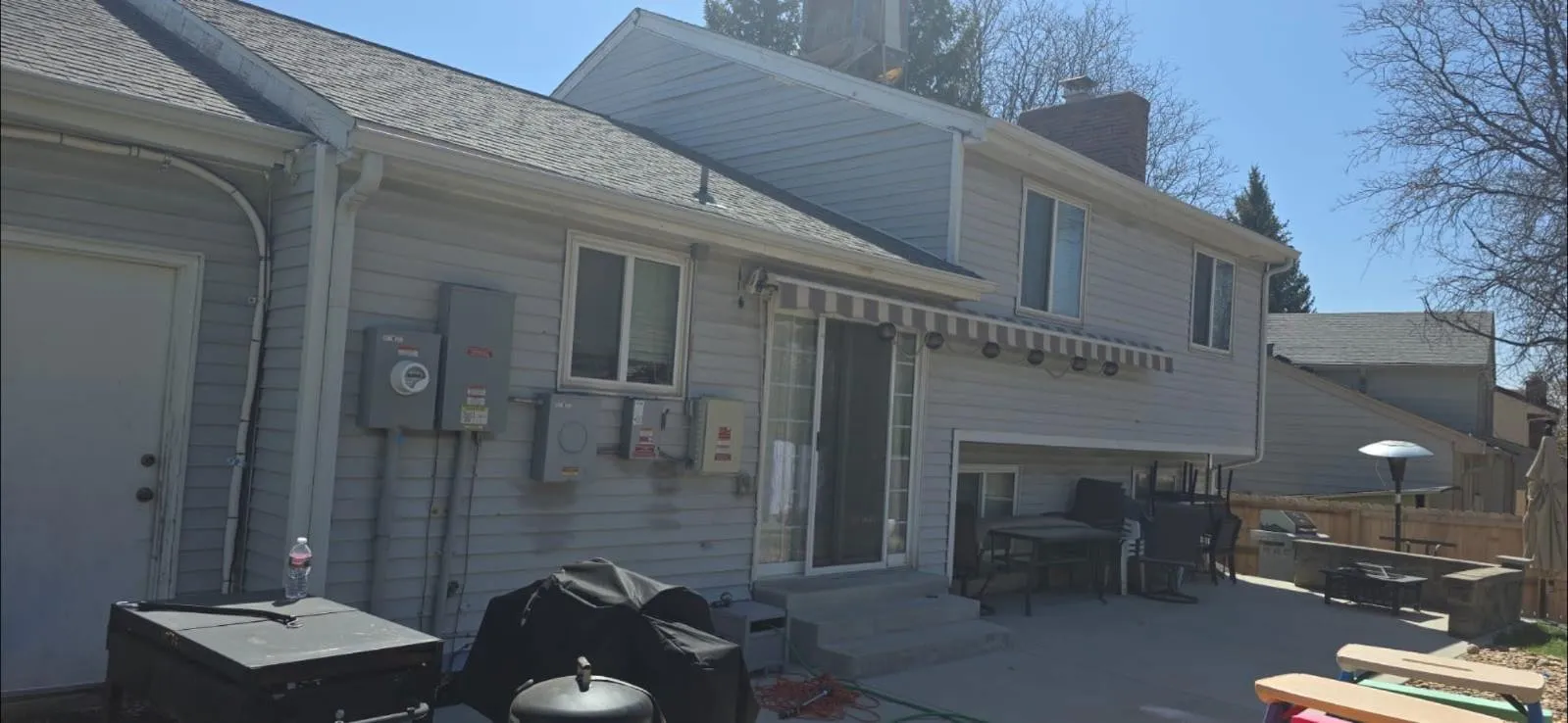 Before — Back of Home