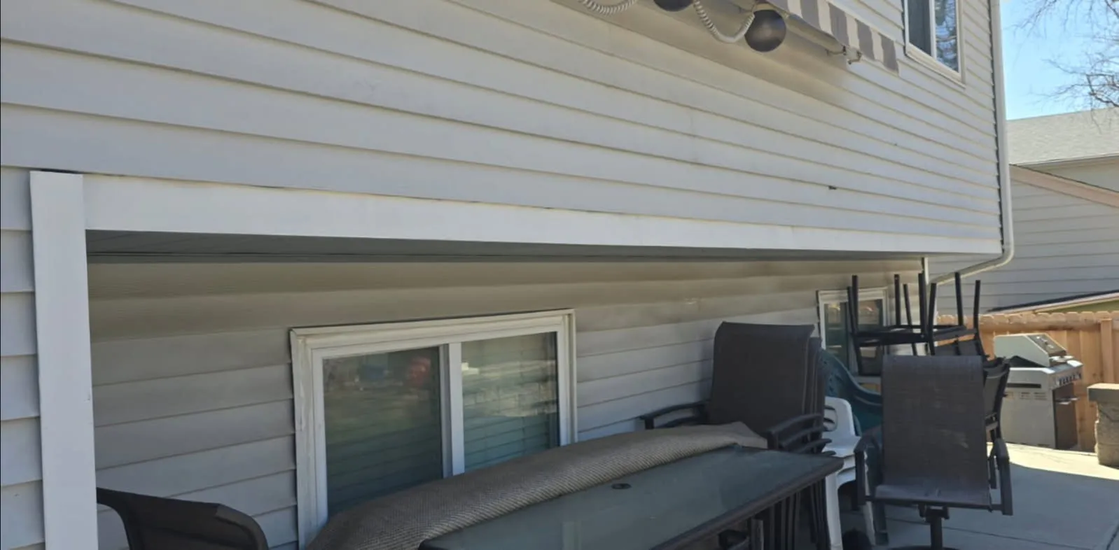 Before — Lower Wall Detail