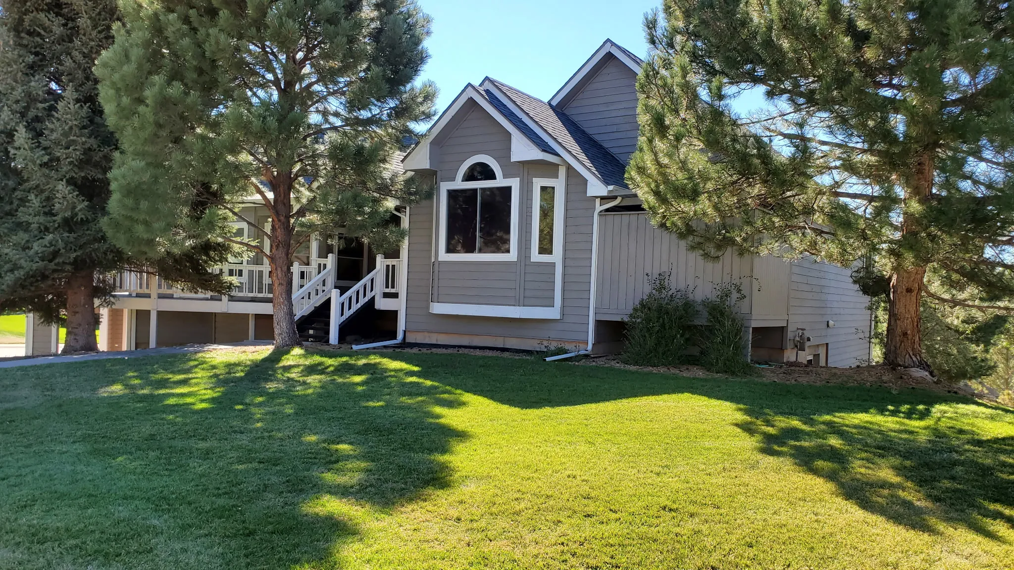 After — Cabin Exterior