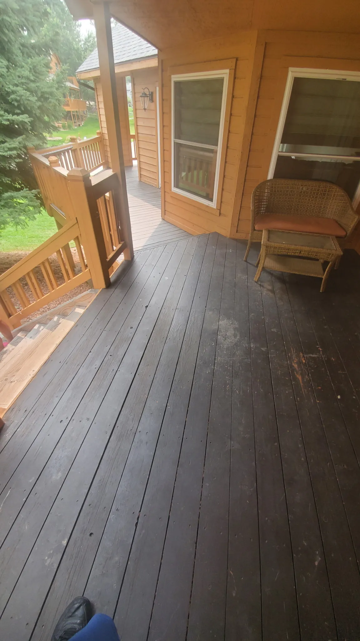 Before — Deck & Trim