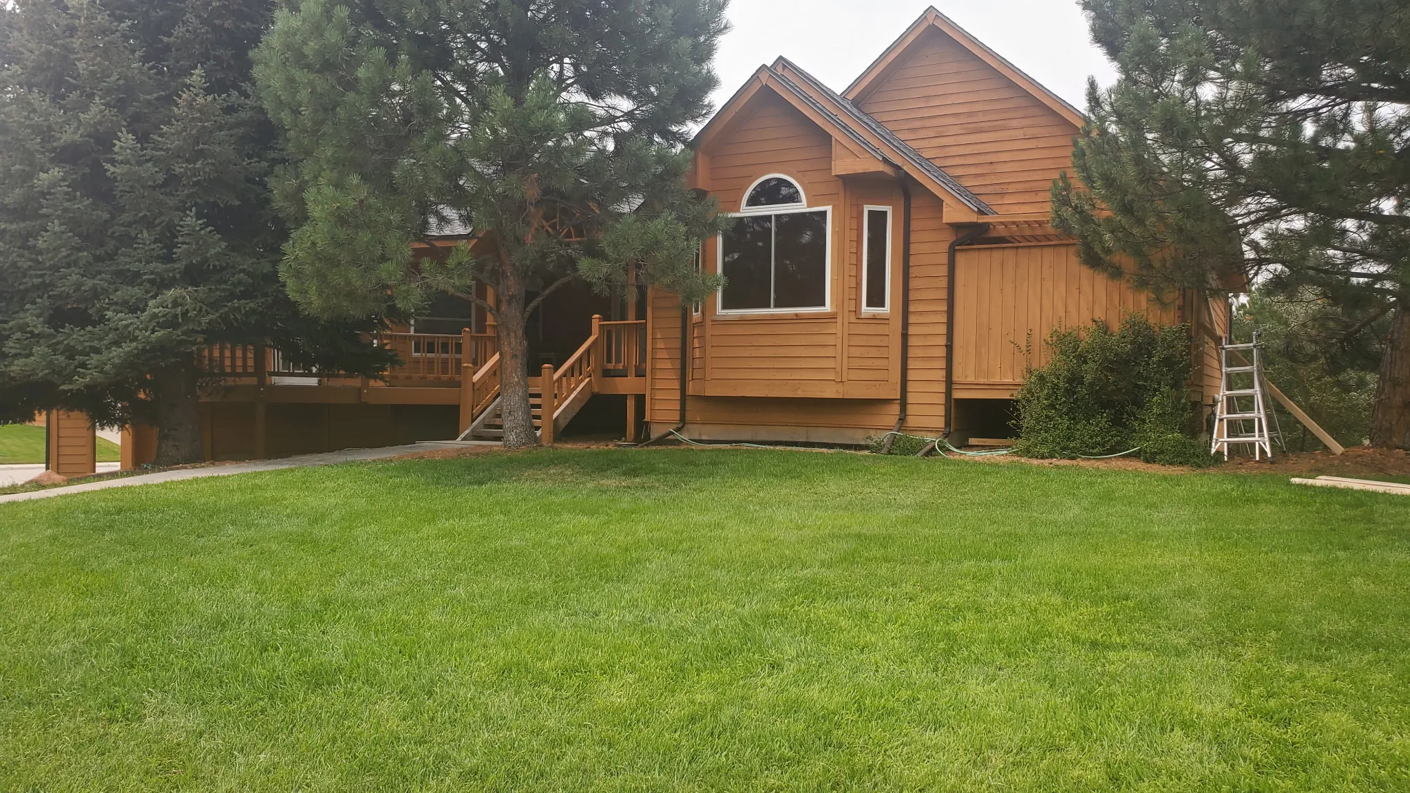 Before — Cabin Exterior